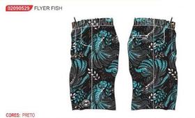 Bermuda Tec-Tel Board Short Cyclone Pel Est Flyer Fish Masculino Adulto - Ref 02090529