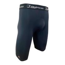 Bermuda Térmica Ciclista Masculina Acolchoada Proteção UV