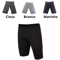 Bermuda térmica masculina segunda pele proteção UV TB moda fitness Bermuda térmica masculina segunda pele proteção UV TB moda fitness