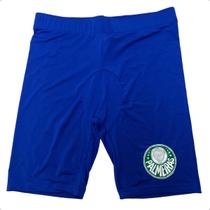 Bermuda Térmica Palmeiras Azul Oficial