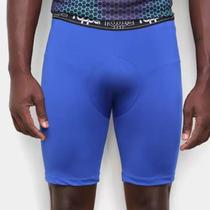 Bermuda Termica Topper com Elástico Masculino Adulto Preto - Ref 4319031 Bermuda Termica Topper com Elástico Masculino Adulto Preto - Ref 4319031