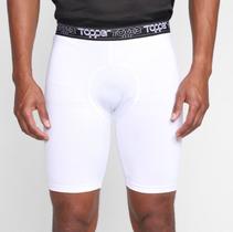 Bermuda Termica Topper com Elástico Masculino Adulto Preto - Ref 4319031