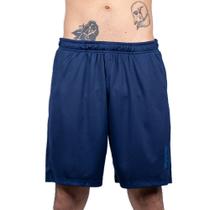 Bermuda Topper Malha Stamp Logo Marinho