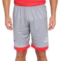 Bermuda Topper Sesi Franca Frontier II 23/24 Cinza e Vermelho - Masculino