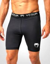 Bermuda Venum compressao MMA Basic pto - venum Bermuda Venum compressao MMA Basic pto - venum