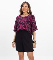 Bermuda Viscose Double Feminina Endless Preto Bermuda Viscose Double Feminina Endless Preto