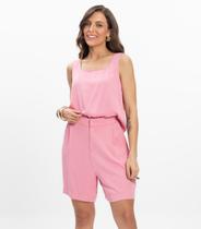 Bermuda Viscose Double Feminina Endless Rosa Bermuda Viscose Double Feminina Endless Rosa