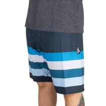 Bermuda Volcom Quarta Static Preto/Azul