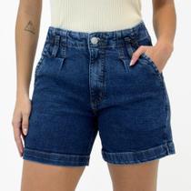 Bermuda Voox Jeans Boyfriend Feminina Bermuda Voox Jeans Boyfriend Feminina