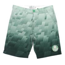 Bermuda Walkboard Verde Palmeiras Plus Size Produto Oficial P2213701