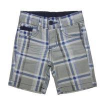 Bermuda Xadrez Masculina Bebê Infantil Tam. P ao 03 Bermuda Xadrez Masculina Bebê Infantil Tam. P ao 03