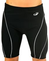 Bermuda Xtra Life Com Viés Natação Hidro Praia Preto Hammerhead