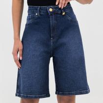 Bermuda Young Style Jorts Jeans Feminina