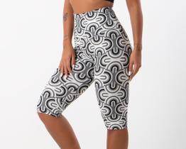 Bermudão estampado Bermuda Feminina Fitness Academia Suplex