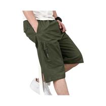 Bermudas Cargo Casuais De Verão Para Homens plus Size, Respiráveis, De Algodão, Para Trabalho E