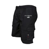 Bermudas Cargo Masculinas plus Size Casuais Para Corrida Com Bolsos Grandes Calças Esportivas Da