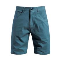 Bermudas Casuais Masculinas 100% Algodão Com Cintura Elástica Em Várias Cores AIOPESON Verão 2025