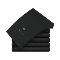 Bermudas Casuais Masculinas De Verão Em 6 Cores, Caqui, Bege, Estilo Empresarial, Retas, Elásticas,