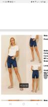 Bermudas jeans feminino