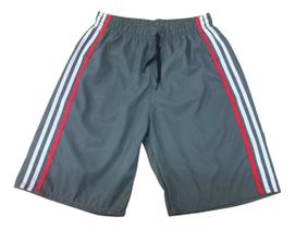 Bermudas Masculina Adulto Tactel Faixas Laterais Verão 0381