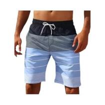 Bermudas Masculinas Coloridas Com Estampa Gráfica Em Gradiente, Impressão 3D, Casuais De Verão Para