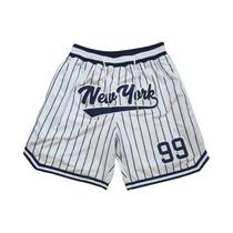 Bermudas Masculinas De Basquete Listradas De Secagem Rápida, Confortáveis E Casuais Para O Verão,