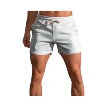 Bermudas Masculinas De Verão Para Esportes, Academia, Corrida, Praia E Lazer Com Bolsos Laterais