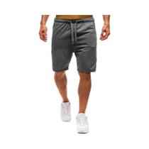 Bermudas Masculinas De Verão Para Esportes Com Cordão E Bolso, Calções De Praia Finos E Soltos