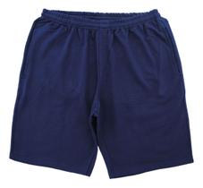 Bermudas Masculinas Moletom Plus Size Algodão Lisas bma8