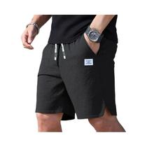 Bermudas Masculinas Texturizadas E Respiráveis Para Esportes Casuais E Praia, Moda Para Uso Diário Bermudas Masculinas Texturizadas E Respiráveis Para Esportes Casuais E Praia, Moda Para Uso Diário