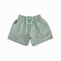 Bermudas Ogochi Casuais Resorts Linho Masculinas Infantis