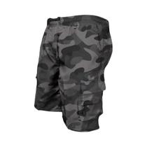 Bermudas Táticas Camufladas Masculinas De Verão Com Bolsos Inspirados No Estilo Militar Para