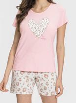 Bermudoll Mensageira Da Paz 033440 Feminino Happy Meia Malha T. M/GG