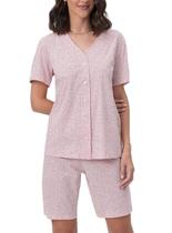 Bermudoll Mensageira da Paz 033460 Feminino Abertura Com Botões Malha T. P/GG