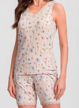 Bermudoll Mensageiro Dos Sonhos 0132068 Feminino Floral Viscolycra T. P/GG