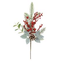 Berry de Natal Vermelho 48cm