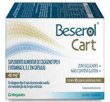 Beserol Cart 40mg 90 Cápsulas Gel Moles