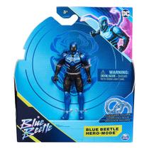 Besouro Azul - Boneco 10cm - Besouro Azul Modo Herói DC Besouro Azul - Boneco 10cm - Besouro Azul Modo Herói DC