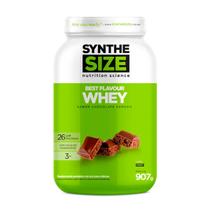 Best Flavour Whey 907g Pote Chocolate Aerado - Synthesize - SYNTHESIZE 18%