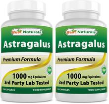 Best Naturals Astrágalo 1000 mg Cápsulas 120 Unidades Paquete de 2 Best Naturals Astrágalo 1000 mg Cápsulas 120 Unidades Paquete de 2