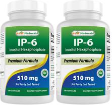 Best Naturals IP-6 510 mg 180 Cápsulas (Pacote com 2) Best Naturals IP-6 510 mg 180 Cápsulas (Pacote com 2)