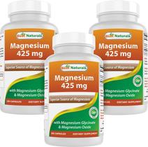 Best Naturals Magnesio 425 mg Cápsulas Vegetarianas 540 Unidades Best Naturals Magnesio 425 mg Cápsulas Vegetarianas 540 Unidades