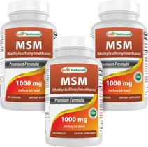 Best Naturals MSM 1000 mg, paquete de 540 cápsulas Best Naturals MSM 1000 mg, paquete de 540 cápsulas