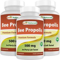 Best Naturals Própolis de Abeja 500 mg Paquete de 360 Cápsulas Best Naturals Própolis de Abeja 500 mg Paquete de 360 Cápsulas