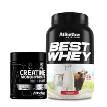 Best Whey (900g) Atlhetica Nutrition -Original + Creatina 100% Pure - Pro Series (300g) Atlhetica Nutrition