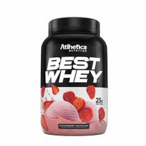 Best Whey 900g - Strawberry Milkshake - Atlhetica Nutrition Best Whey 900g - Strawberry Milkshake - Atlhetica Nutrition
