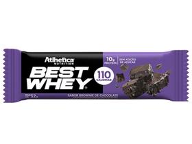 Best Whey Bar - 1 unidade - Chocolate Brownie - Atlhetica Nutrition Best Whey Bar - 1 unidade - Chocolate Brownie - Atlhetica Nutrition
