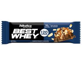Best Whey Bar 33g - 1 unidade - Peanut Caramel - Atlhetica Nutrition Best Whey Bar 33g - 1 unidade - Peanut Caramel - Atlhetica Nutrition