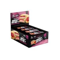 Best Whey Bar 744g (Display 12 unidades de 62g) - Sabor: Cheesecake de Morango