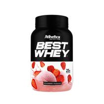 Best whey morango 900g atlhetica nutrition